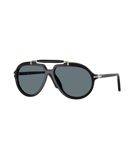 Persol Black Po0202S 95/3R Sunglasses Acetate Squared Polarized