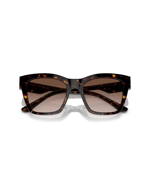 Dolce & Gabbana Black Dg4384 502/13 Sunglasses Acetate Squared Normal Shaded