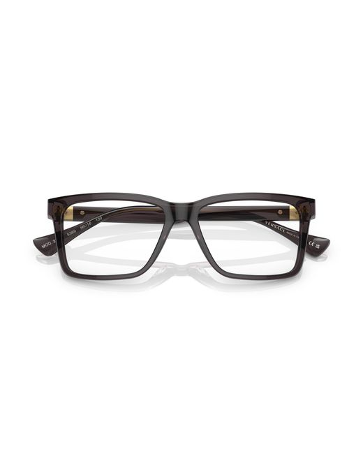 Versace Black Ve3328 5389 Optical Frames Acetate Squared Normal for men