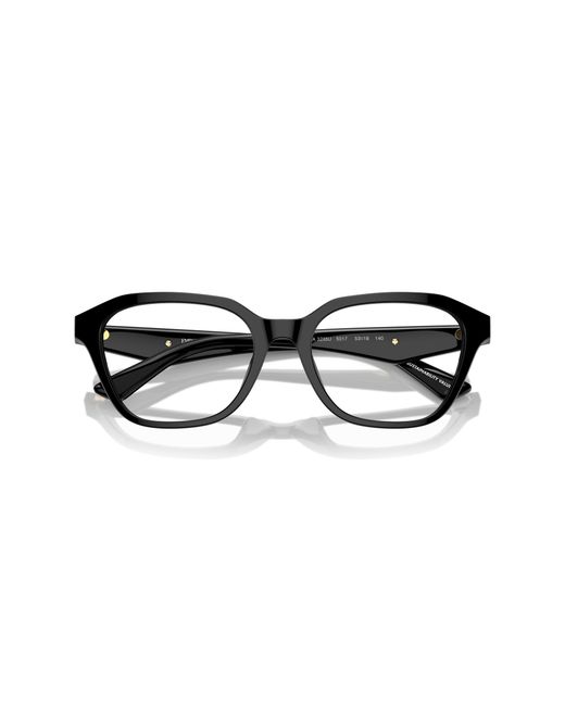 Emporio Armani Black Ea3235U 5017 Optical Frames Acetate Transparent Geometric Normal