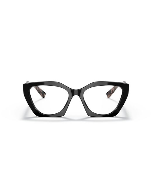 Prada Black Pr 09Yv 21B1O1 Optical Frames Acetate Geometric Normal