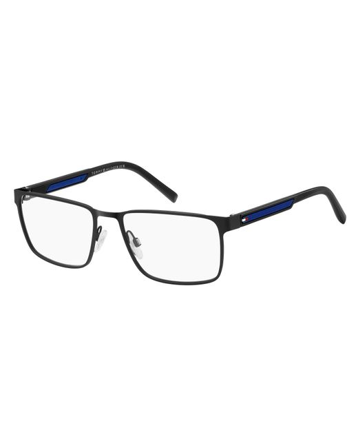 Tommy Hilfiger Black Th 2204 D51 Optical Frames Metal Squared Normal for men
