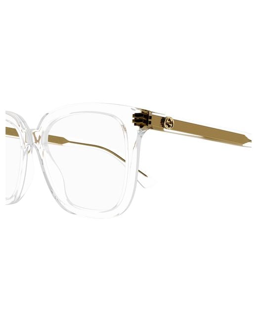 Gucci Black Gg1319O 003 Optical Frames Acetate Squared