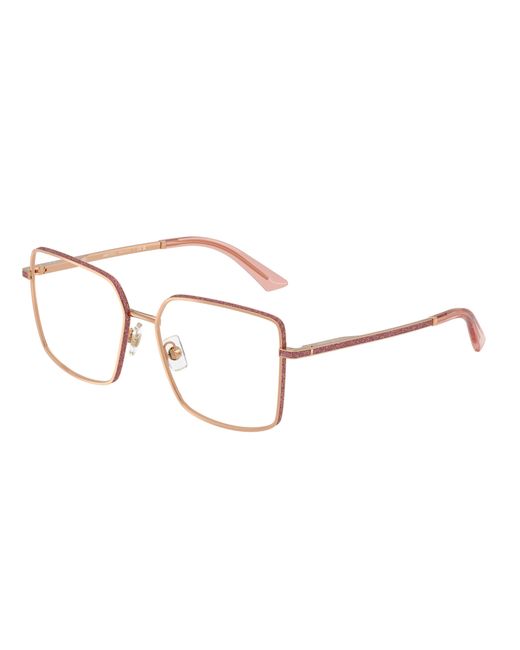Jimmy Choo Black Jc2017J 3008 Optical Frames Metal Squared Normal