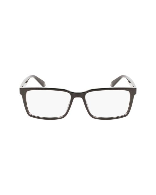 Calvin Klein Black Ckj22620 001 Optical Frames Injected Squared Normal Photochromatic for men