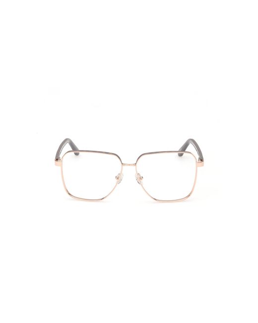 Guess Black Gu50125 028 Optical Frames Metal Squared Normal