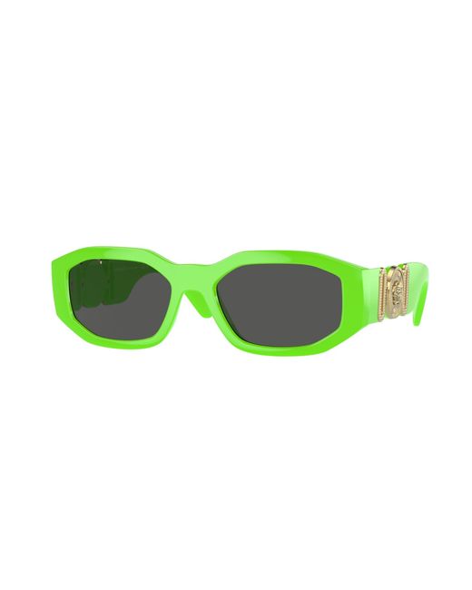 Versace Green Ve4361 531987 Sunglasses Nylon Geometric Normal for men