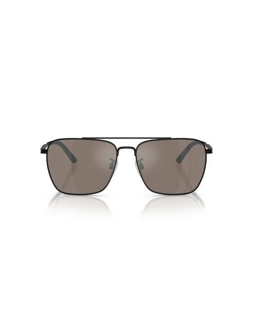 Oliver Peoples Black Ov1362S R-15 50627I Sunglasses Metal Squared Normal for men