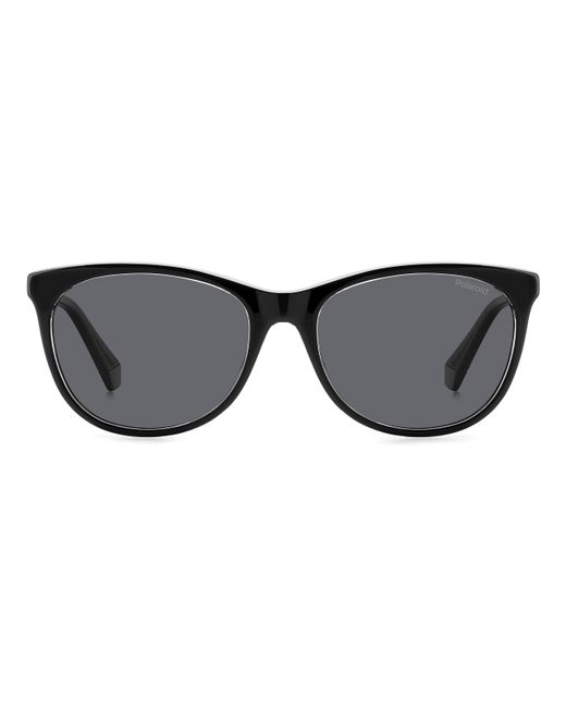 Polaroid Black Pld 4161/S 7C5/M9 Sunglasses Polycarbonate Cat Eye Polarized