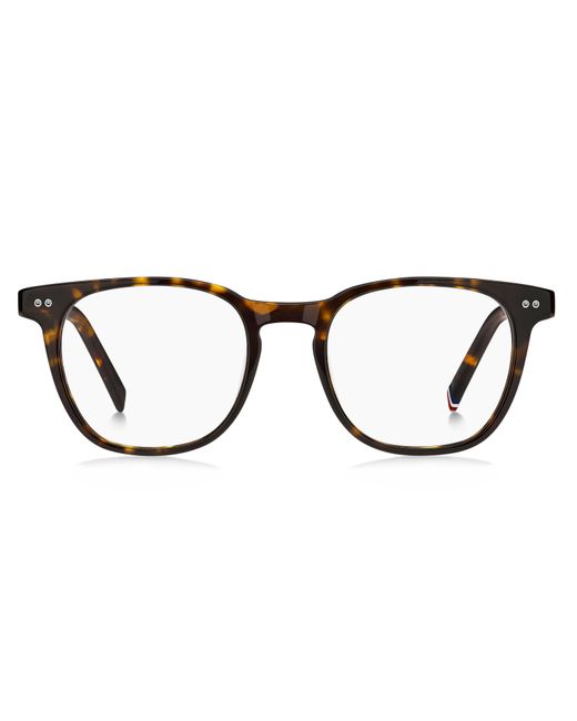 Tommy Hilfiger Black Th 2187 086 Optical Frames Acetate Squared Normal for men