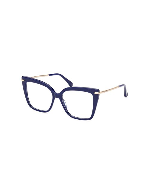 Max Mara Black Mm5144 090 Optical Frames Acetate Butterfly Normal