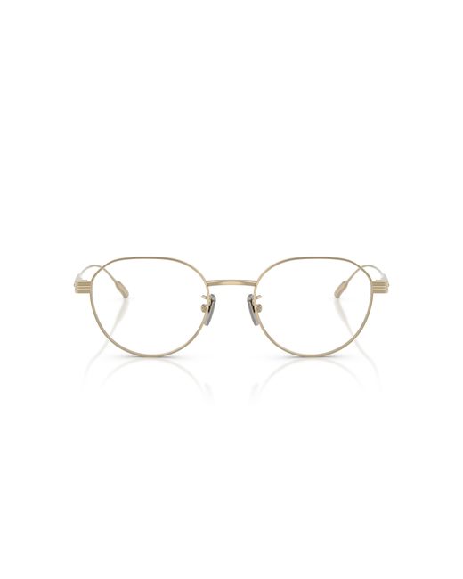 Moncler Black Me1007Td 1007 Optical Frames Titanium Transparent Round Normal