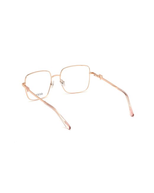 Guess Black Gu2728 028 Optical Frames Metal Geometric Normal