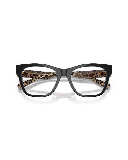 Dolce & Gabbana Black Dg3430 3299 Optical Frames Acetate Squared Normal