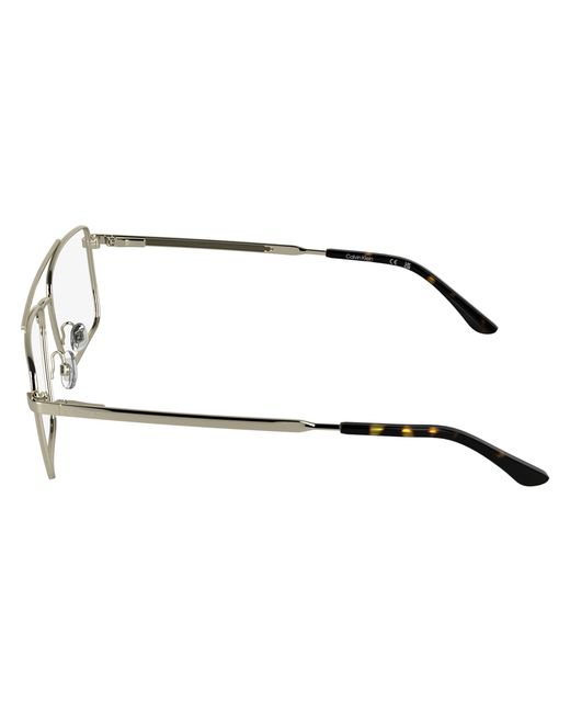 Calvin Klein Black Ck26101 070 Optical Frames Metal Squared Normal for men
