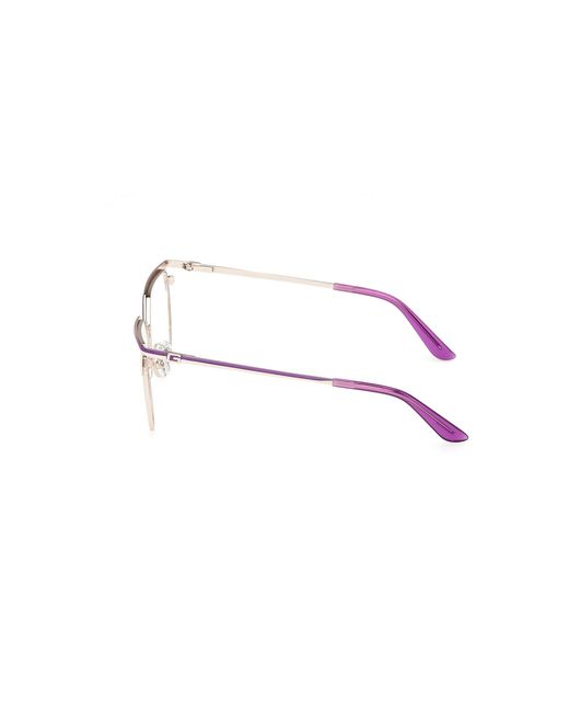 Guess Black Gu50147 083 Optical Frames Metal Cat Eye Normal