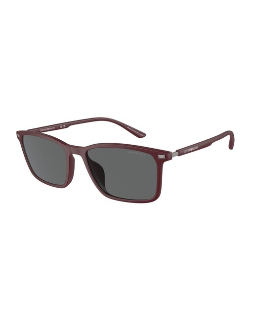 Emporio Armani Black Ea4223U 526187 Sunglasses Injected Squared Normal for men