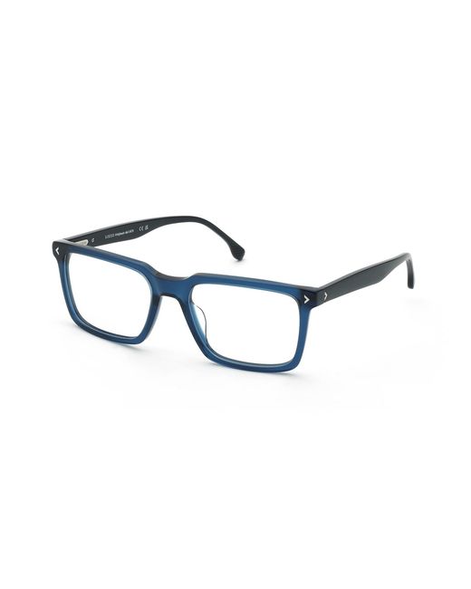 Lozza Black Vl4371 Arezzo 2 06Sb Optical Frames Acetate Squared for men