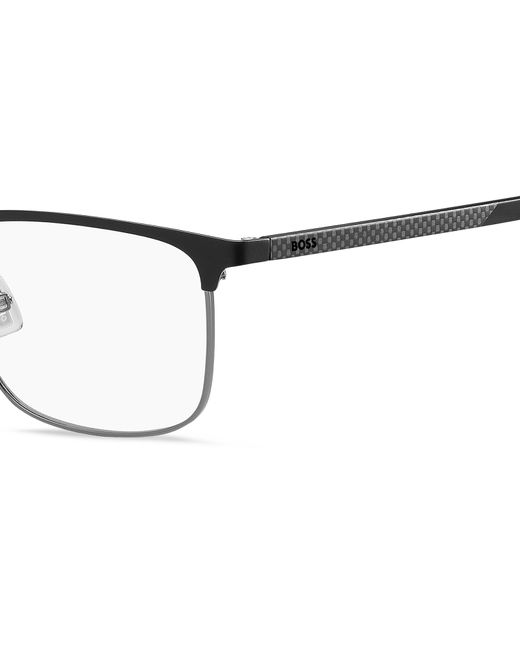 Boss Black Boss 1802/F Rzz Optical Frames Metal Squared Normal for men