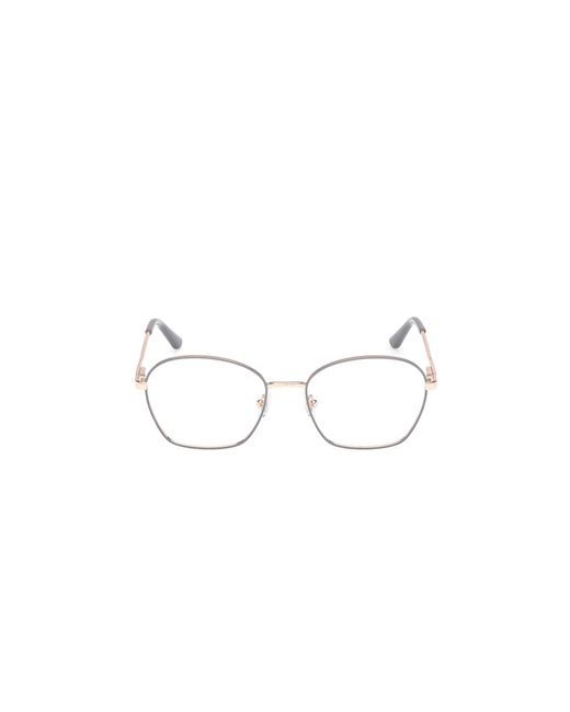 Guess Black Gu50272 020 Optical Frames Metal Squared Normal