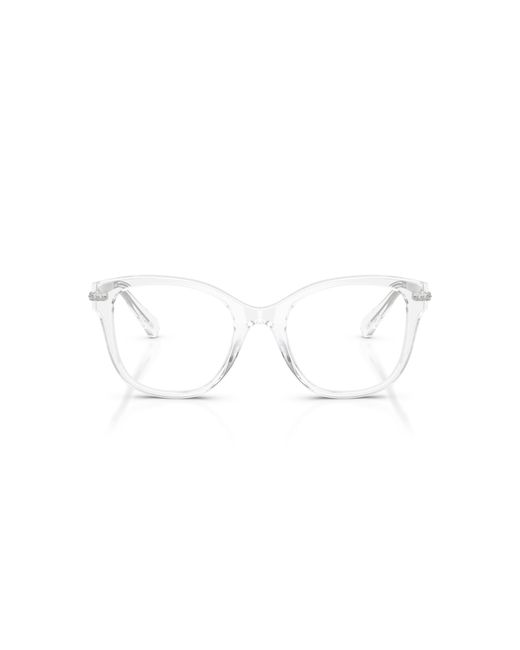 Swarovski Black Sk2044 1027 Optical Frames Acetate Squared Normal
