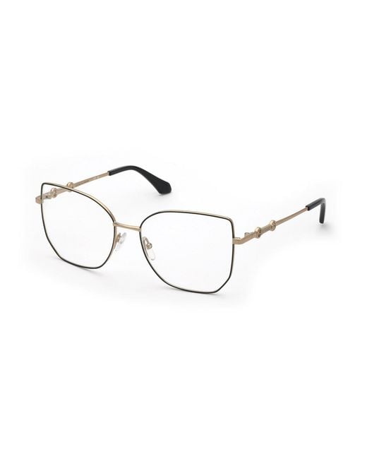 Twinset Black Vtw081 02Am Optical Frames Metal Squared