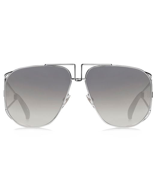 Givenchy Black Gv 7129/S 010/Ic Sunglasses Metal Pilot Normal