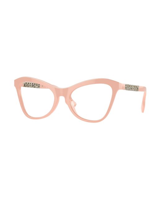 Burberry Black Be2373U Angelica 4061 Optical Frames Acetate Transparent Cat Eye Normal