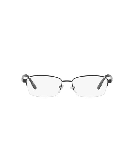 Burberry Black Be1288Td 1091 Optical Frames Titanium Squared Normal for men