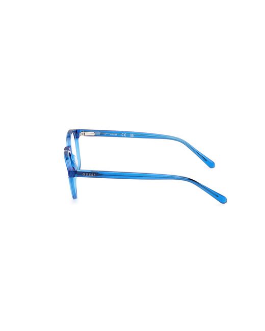 Guess Black Gu8290 090 Optical Frames Acetate Round Normal