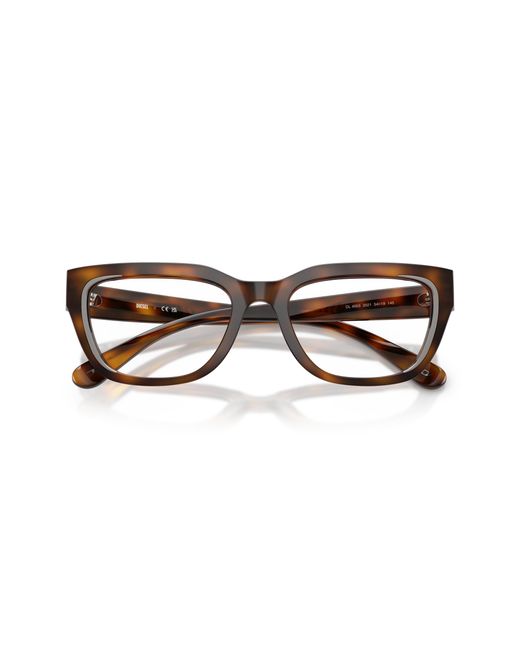 DIESEL Black Dl4003 2021 Optical Frames Acetate Squared Normal