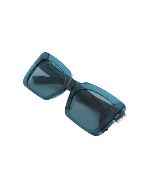 Retrosuperfuture Blue W1A Senta Sunglasses Acetate Light Squared Normal