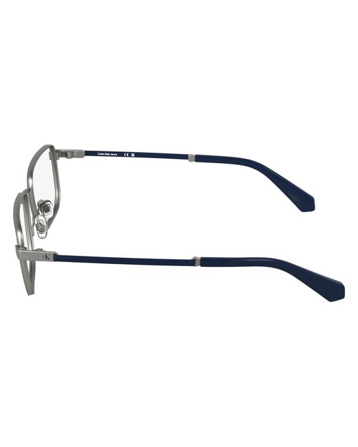 Calvin Klein Black Ckj25210 026 Optical Frames Metal Squared Normal for men