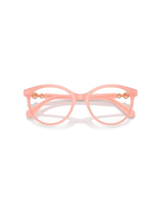 Swarovski Black Sk2019 1041 Optical Frames Acetate Round Normal