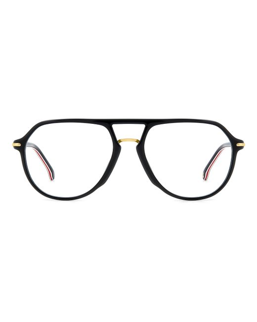 Carrera Black 345 2M2 Optical Frames Acetate Pilot Normal for men