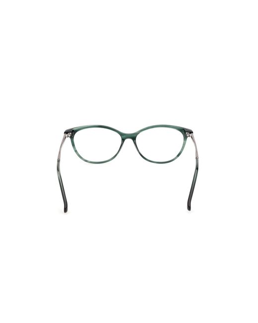 Max Mara Black Mm5236 098 Optical Frames Acetate Round Normal