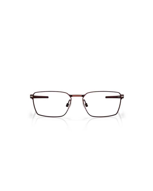 Oakley Black Ox5073 Sway Bar 507303 Optical Frames Titanium Squared for men