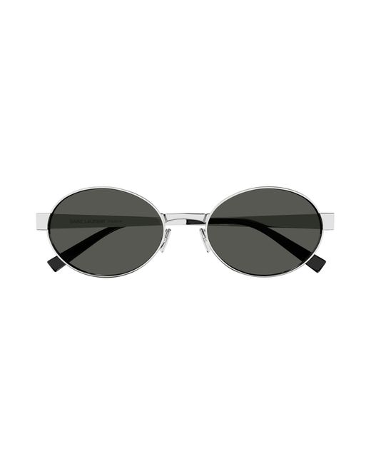 Saint Laurent Black Sl 692 002 Sunglasses Metal Round