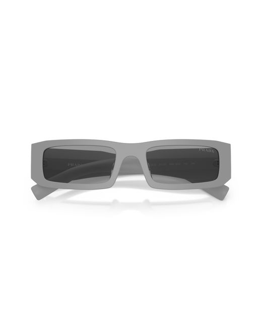Prada Black Pr D09Sd 06K50Q Sunglasses Acetate Squared Normal for men