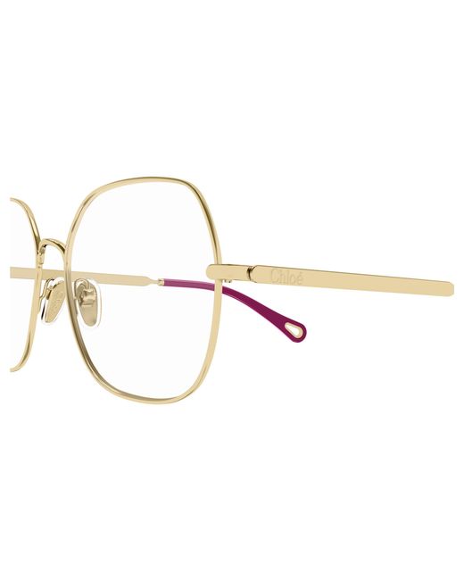 Chloé Black Ch0284O 001 Optical Frames Metal Transparent Squared