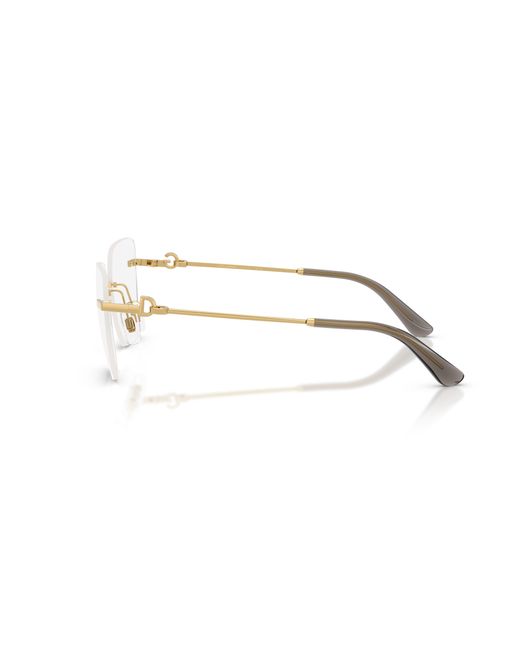 Dolce & Gabbana Black Dg1363 02 Optical Frames Metal Cat Eye Normal