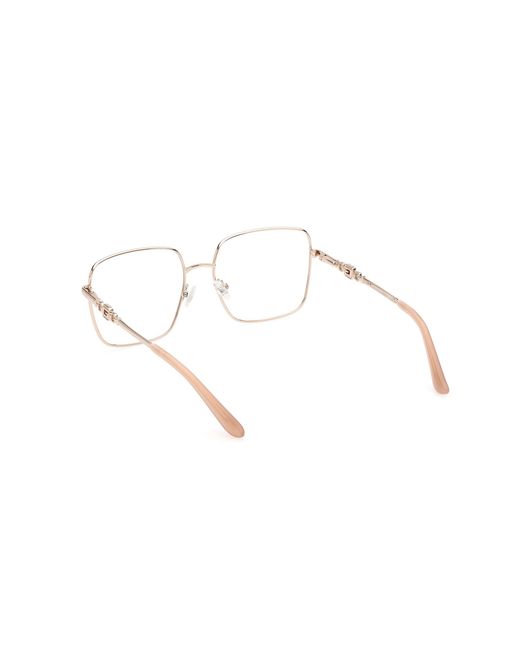 Guess Black Gu2953 059 Optical Frames Metal Squared Normal