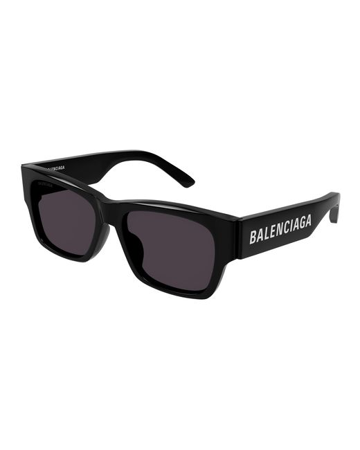 Balenciaga Black Bb0262Sa 001 Sunglasses Acetate Squared
