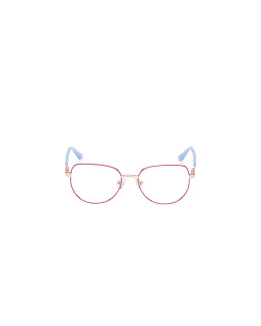 Guess Black Gu50140 074 Optical Frames Metal Round Normal