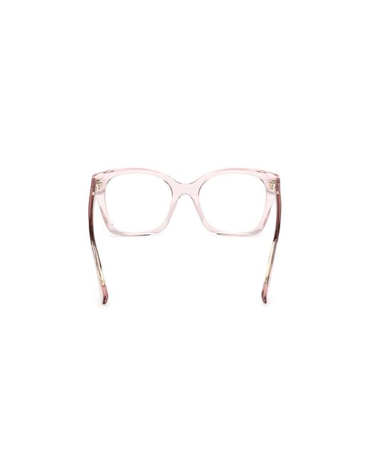 MAX&Co. Black Mo5204 072 Optical Frames Acetate Squared Normal