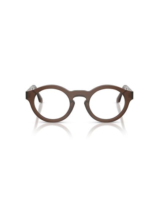 Giorgio Armani Black Ar7292U 6394 Optical Frames Acetate Transparent Pantos Normal
