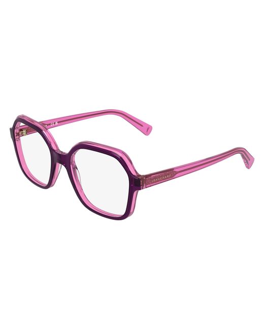 Longchamp Black Lo2796 506 Optical Frames Acetate Squared Normal