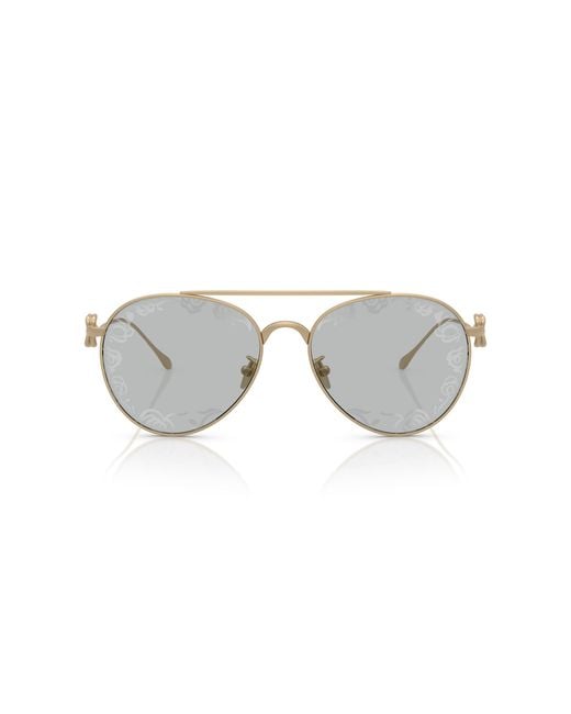 Giorgio Armani Black Ar6167 3002Al Sunglasses Metal Pilot Normal