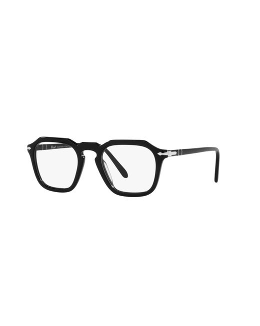 Persol Black Po3292V 95 Optical Frames Acetate Transparent Squared Normal
