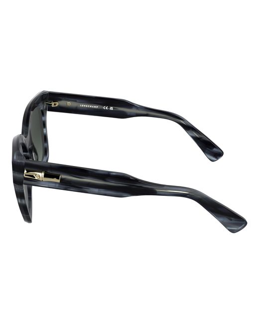 Longchamp Black Lo791S 036 Sunglasses Acetate Squared Normal